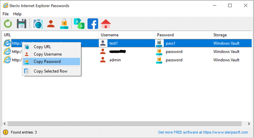 Internet Explorer View Saved Passwords