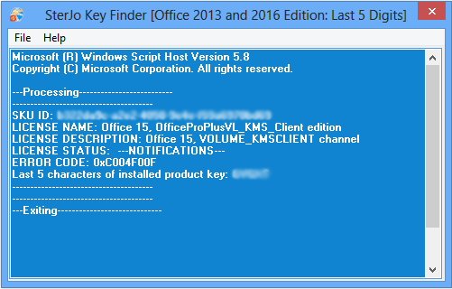 how to find microsoft office 2013 product key